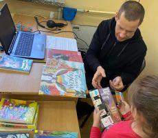 Współpraca Biblioteki ze Szkołą Podstawową w Mochnaczce Niżnej