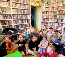 W bibliotece jest fajnie! - wizyta trzecioklasistów w Filii na Czarnym Potoku