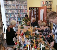 Spotkanie Aktywnych Seniorów w tylickiej bibliotece